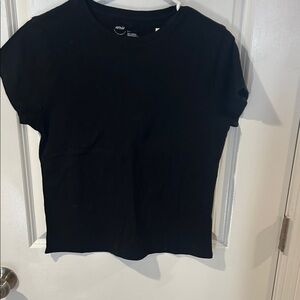 Aerie Jet Black Short Sleeve Tee
